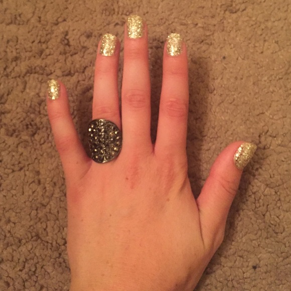 Cute silver ring!