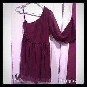 One shoulder dress forever XXI