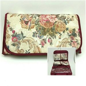 Vintage Bags - VINTAGE Floral Jewlery Bag Vintage Bags - VINTAGE Floral Jewlery Bag