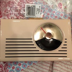 Kate Spade radio clutch purse! Adorable!