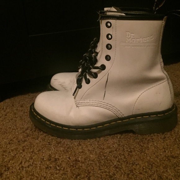 White Dr. Martens