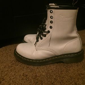 White Dr. Martens