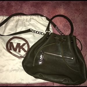 Michael Kors Olive Green Crossbody