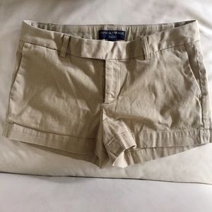 Khaki Banana Republic Shorts