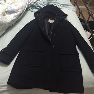 Banana Republic duffle coat zip up