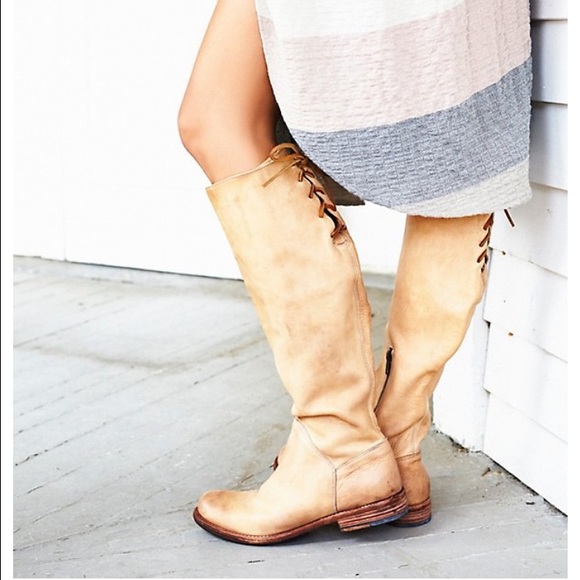 Light leather  bedstu free people boots size 9