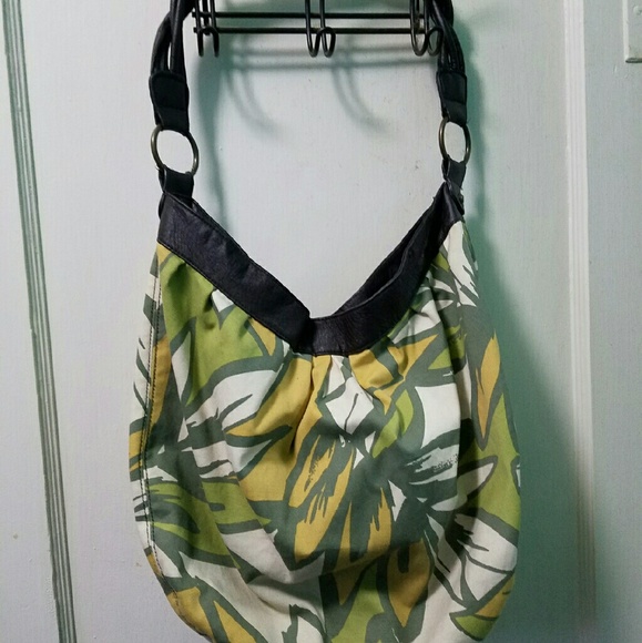 Large printed purse