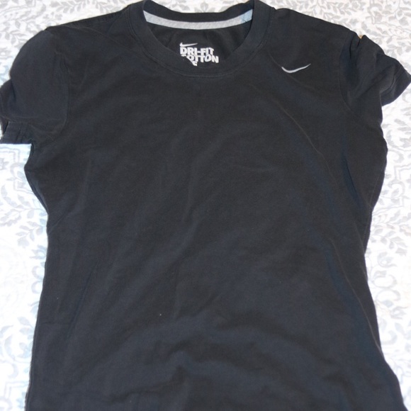 Nike black Dri-fit cotton tee