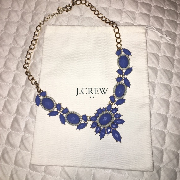 J. Crew Jewelry - J. Crew Necklace with stones and gold chain
