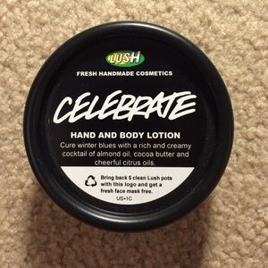 Lush Cosmetics "Celebrate" Hand & Body Lotion