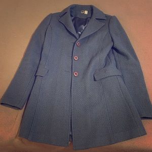 Blue tweed coat - BP (Nordstrom)