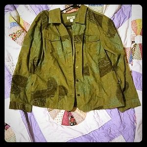 Olive blazer