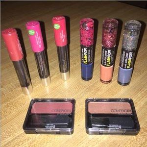 Brand New Covergirl lip, cheek and polish bundle!