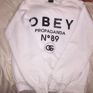 Obey crew neck