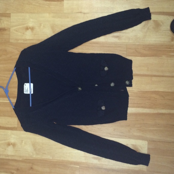 Navy cardigan