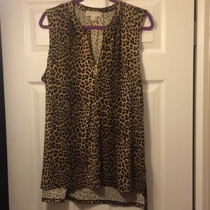Michael KORS XL leopard top