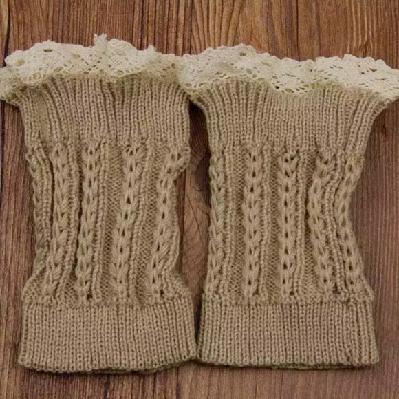 2 for 1 BOGO SALE!!!  Crotchet Lace Boot Toppers - Picture 2 of 4