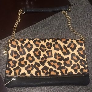 Express leopard bag