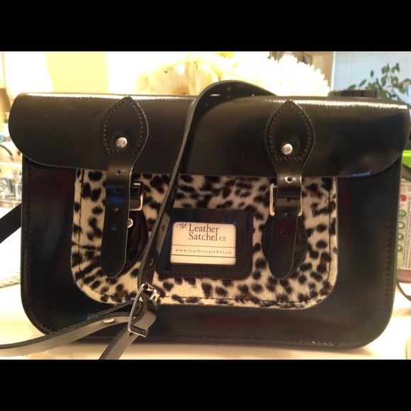 The leather satchel Company handbag