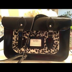 The leather satchel Company handbag