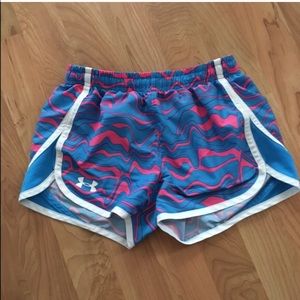 Girls youth under armor shorts