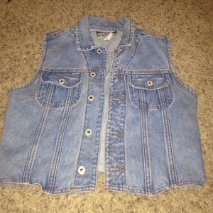 Denim vest