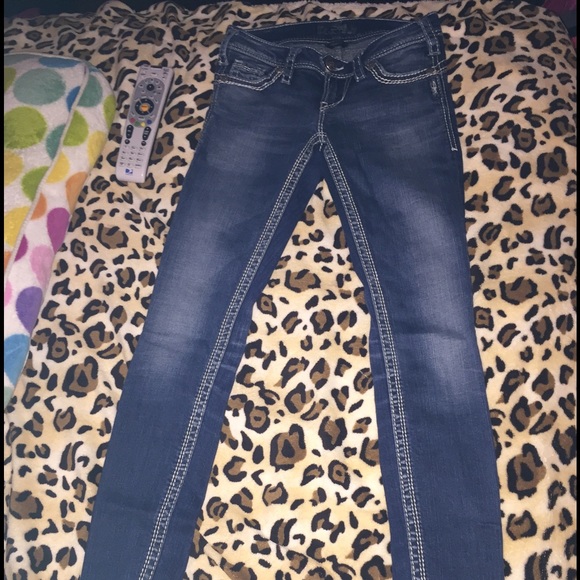 Silver Brand Skinny Jeans Size 24L - Picture 4 of 4