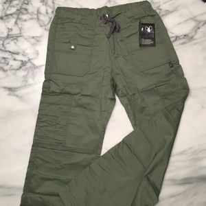 Olive Green Dickies Scrub Pants