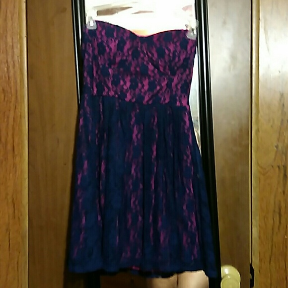 Strapless dress