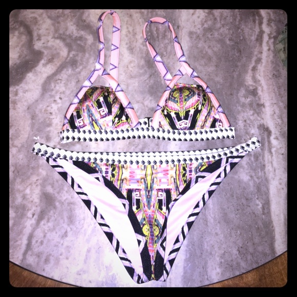 Victoria's Secret Aztec swimsuit