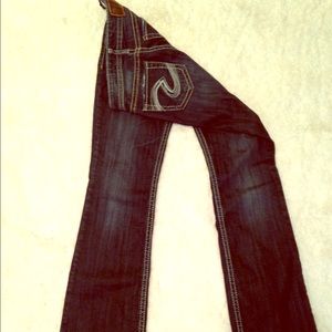 Sz 27x33 Silver Natsuki jeans never worn.