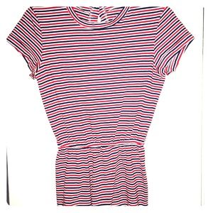 Striped cotton romper from American Apparel