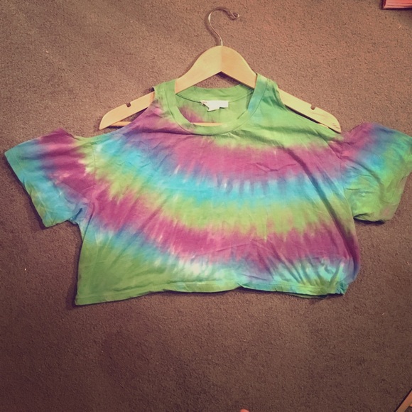 Tie Dye Crop Top - Picture 1 of 1