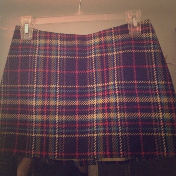 Miss Sixty Plaid Mini Skirt
