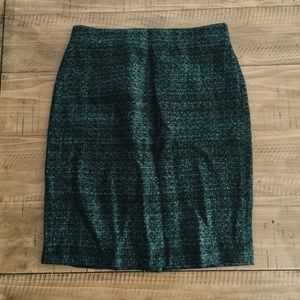 Jcrew factory pencil skirt [DARK GREEN / EMERALD]