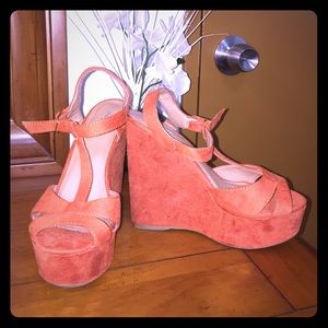 Orange PEEKA SCOR sandals