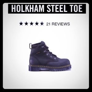 Holkham Steeltoe DMs