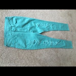 Dreamy colored 😍 Ripped Jeans