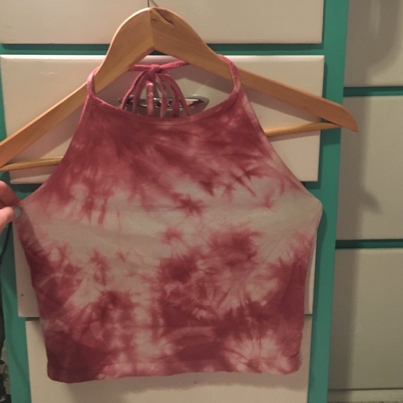 SOLD. Brandy Melville Tye dye halter