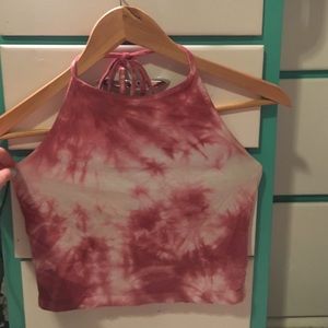 SOLD. Brandy Melville Tye dye halter