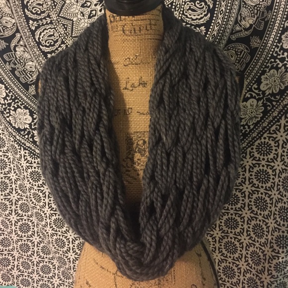 Handmade knit scarf