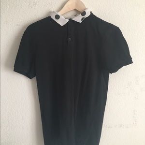 Polka dot Collared shirt