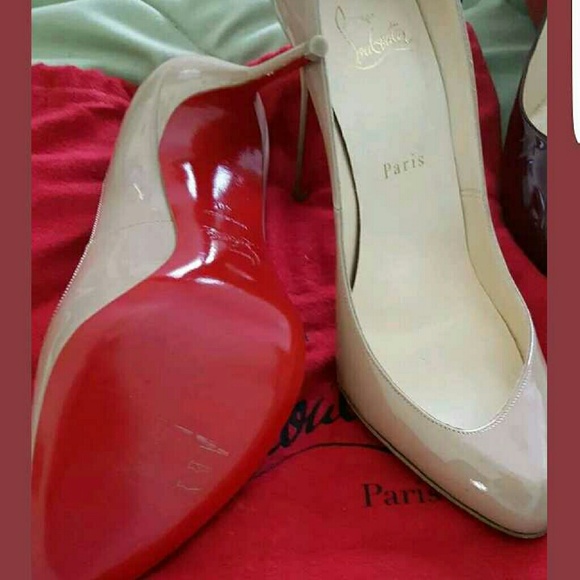 New without box Authentic Louboutin pumps