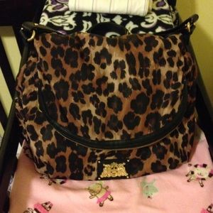 Juicy Couture Baby Leopard Diaper Bag