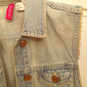 H&M denim vest.