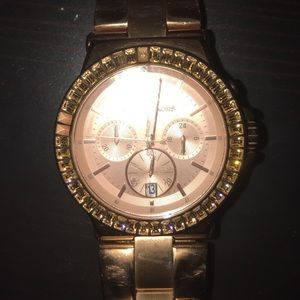 Michael Kors rose gold watch