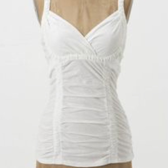 Anthropologie Rouched Tank
