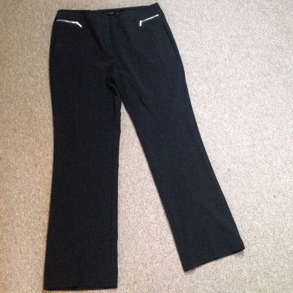 New York & Company Signature Pant Zippered Accent