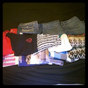 Clothes Bundle On Hold
