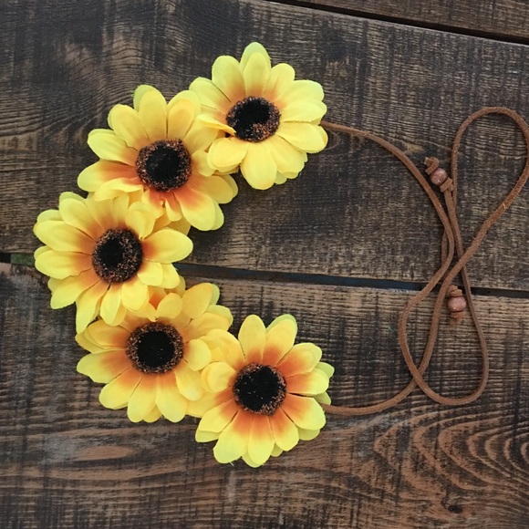 Sunflower crown